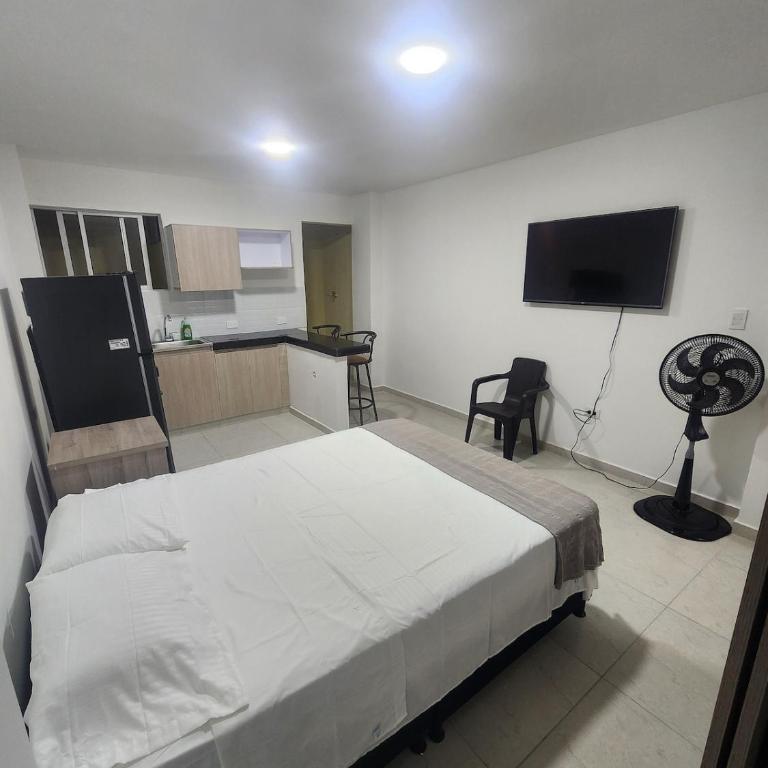 apartaestudio 304 tranquilo, cómodo y moderno - Apartamento de 1 dormitorio - 4