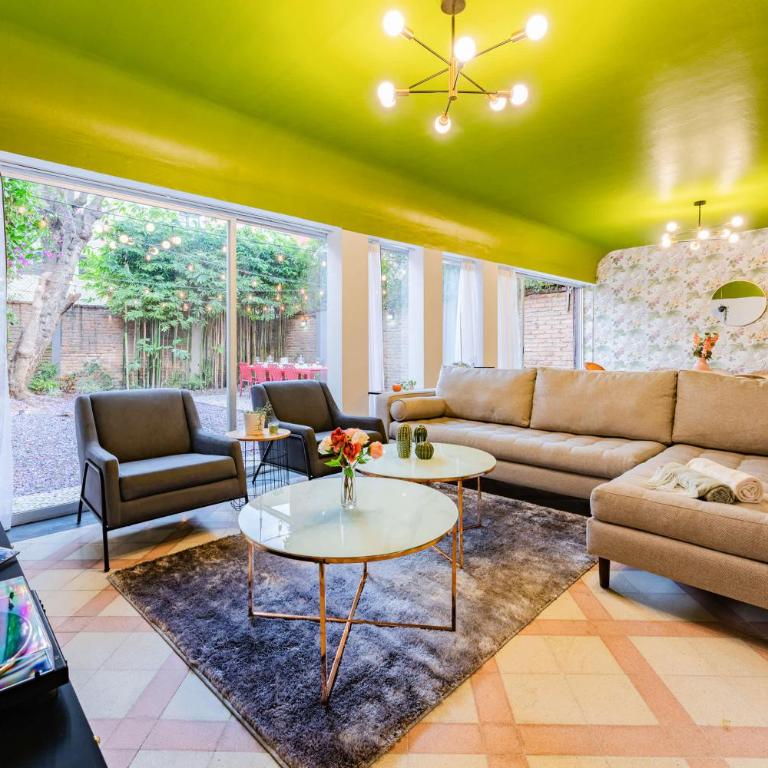 NEW Anzures Area Home BBQ Parking Private Patio - Apartamento Estándar - 2