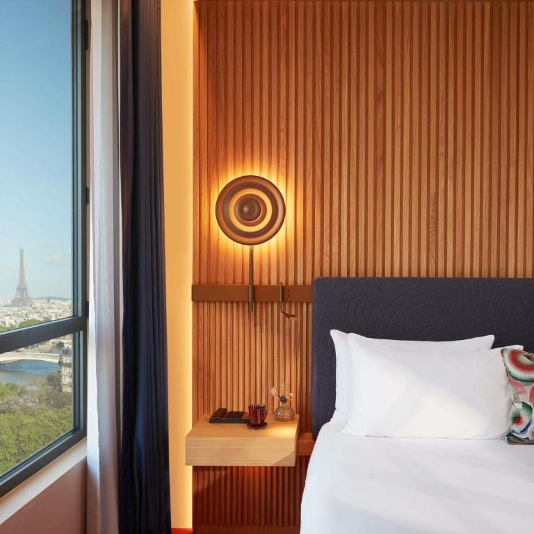 SO/ Paris Hotel - Zimmer Iconic Paris Skyline – Blick auf die Seine und den Eiffelturm - 1