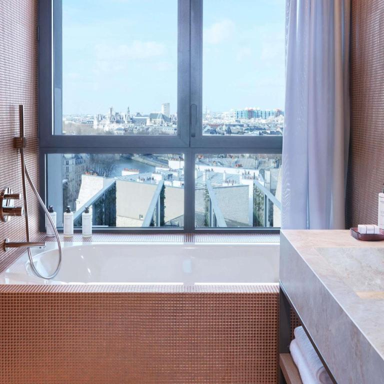 SO/ Paris Hotel - Studio Panorama Junior Suite – Blick auf die Seine und den Eiffelturm - 9