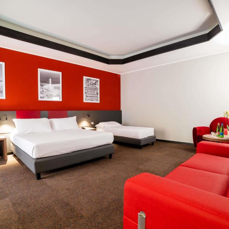 Mercure Hotel President Lecce - Camera Superior con 1 Letto Matrimoniale, 1 Letto Singolo e 1 Divano Letto - 1