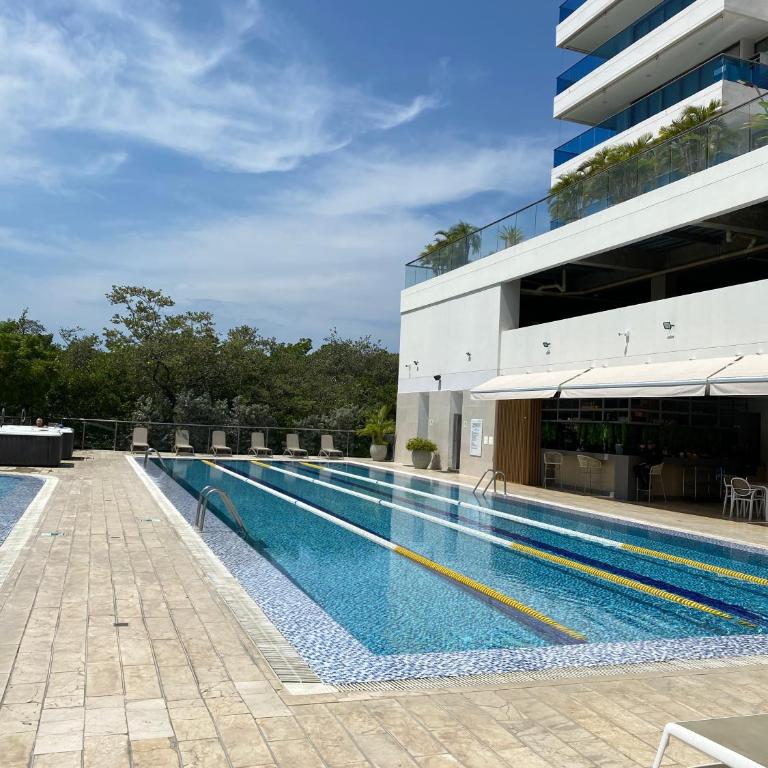 Lujoso Apto en Pozos Colorados Samaria club de playa - Apartamento de 2 dormitorios con balcón - 48
