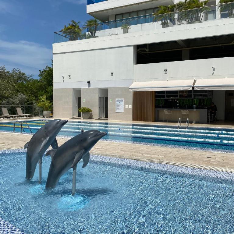 Lujoso Apto en Pozos Colorados Samaria club de playa - Apartamento de 2 dormitorios con balcón - 66