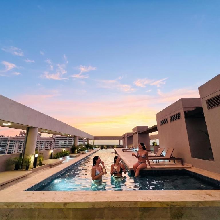 Exclusive Experience Rooftop & Pools - Apartamento de 1 dormitorio - 17