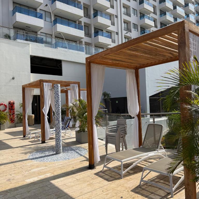 Lujoso Apto en Pozos Colorados Samaria club de playa - Apartamento de 2 dormitorios con balcón - 69
