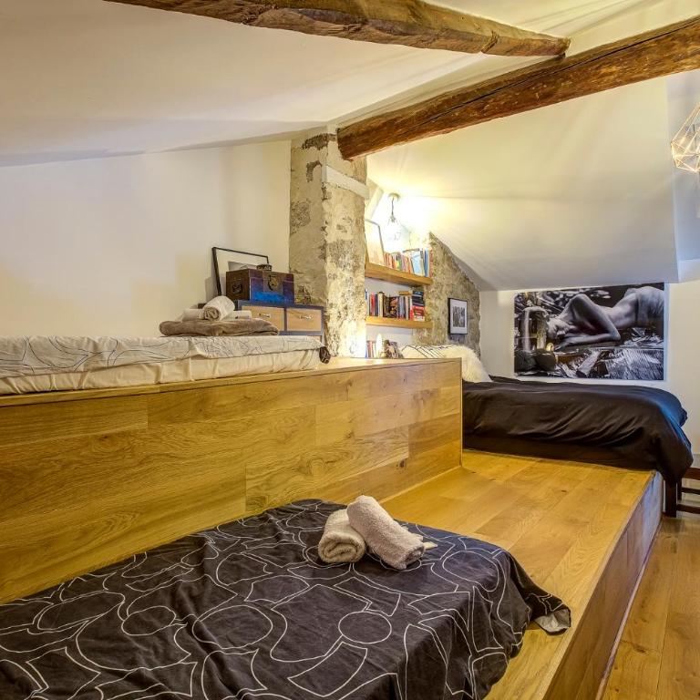 Artist Loft Duplex Jack Sparrow air conditionné et parking - Appartement 2 Chambres - 16