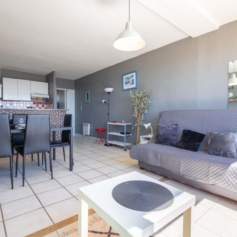 Agreable studio-cabine vue mer 4 personnes à 20 m de la plage - Studio - 6