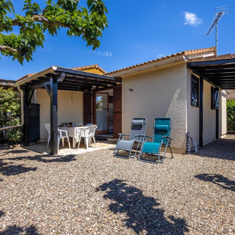Pavillon indépendant pour 6 personnes dans une résidence sécurisée avec piscine - Ferienhaus - 8