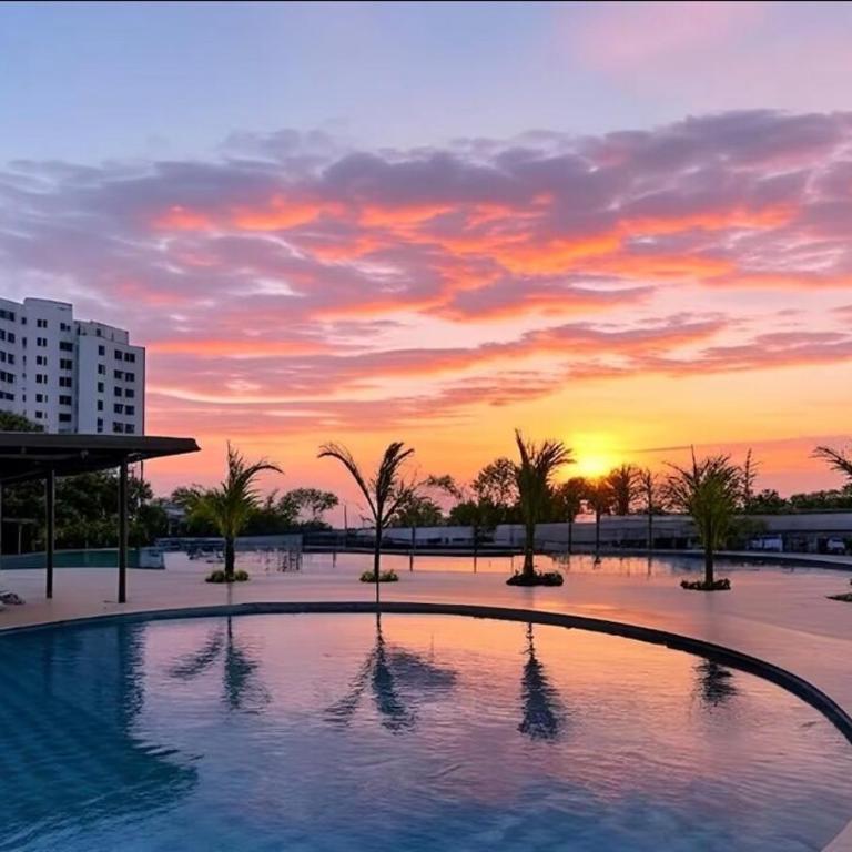 Loft moderno con piscinas tipo resort y playa - Apartamento de 1 dormitorio - 7