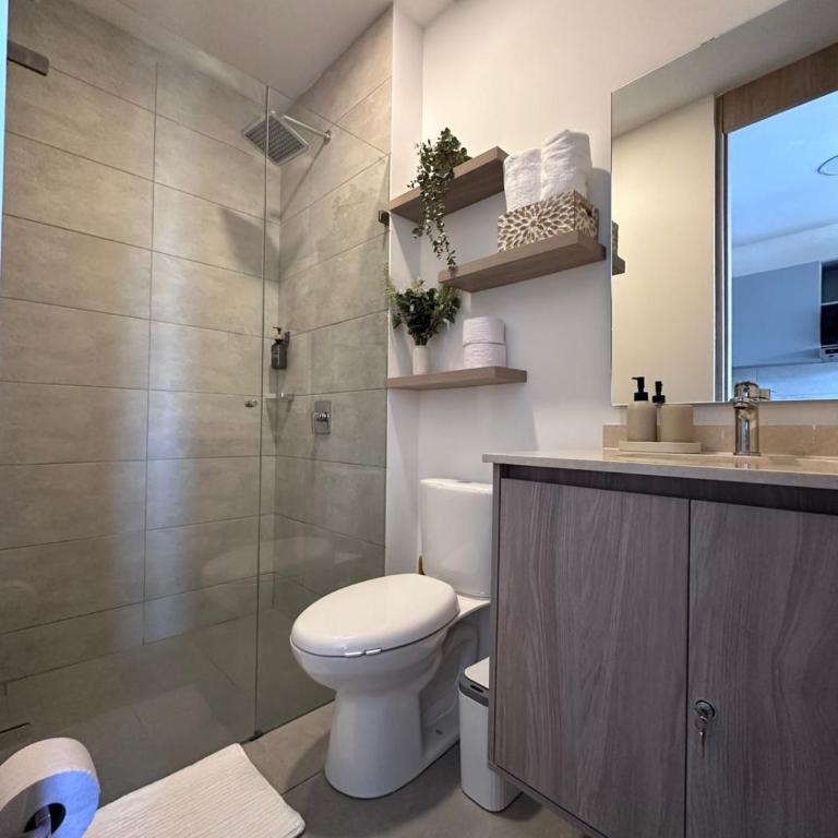 Loft moderno con piscinas tipo resort y playa - Apartamento de 1 dormitorio - 14