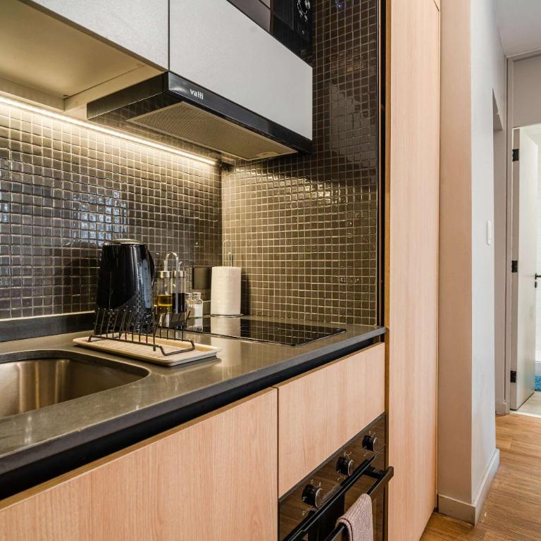 HOM I Wifi AirAcond Cafe Encanto Arte Lastarria - Apartamento - 5