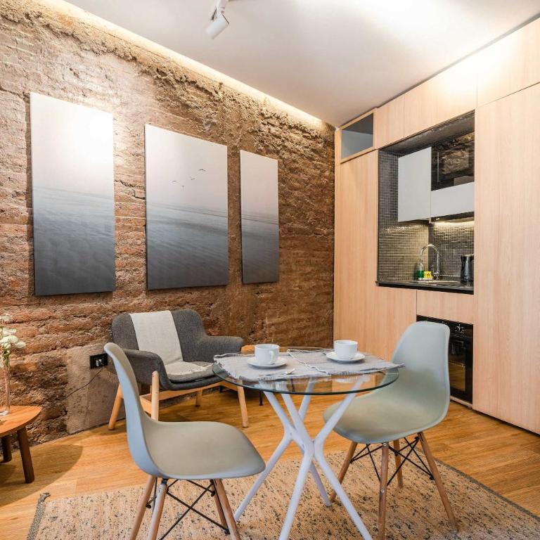 HOM I Wifi AirAcond Cafe Encanto Arte Lastarria - Apartamento - 10