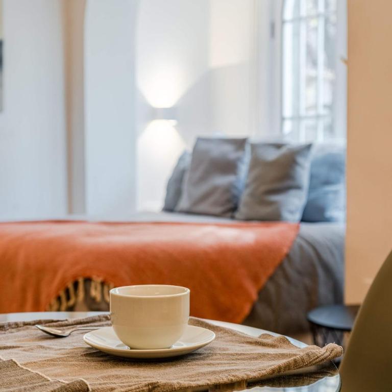 HOM I Wifi AirAcond Cafe Encanto Arte Lastarria - Apartamento - 19