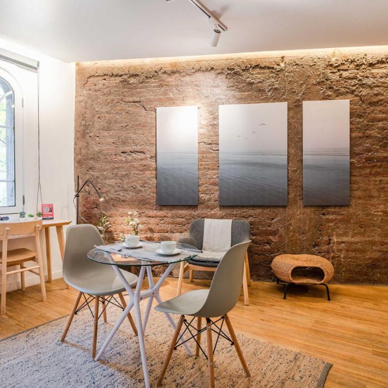 HOM I Wifi AirAcond Cafe Encanto Arte Lastarria - Apartamento - 21