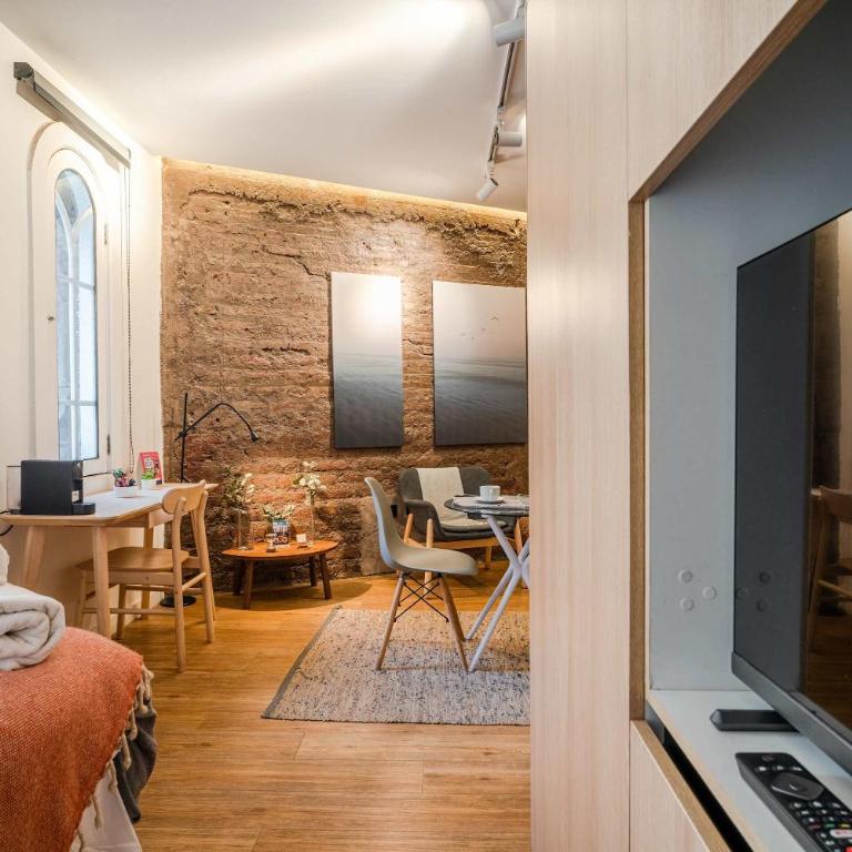 HOM I Wifi AirAcond Cafe Encanto Arte Lastarria - Apartamento - 22