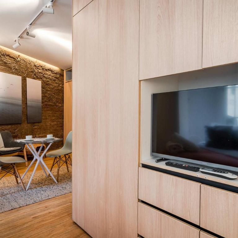 HOM I Wifi AirAcond Cafe Encanto Arte Lastarria - Apartamento - 23