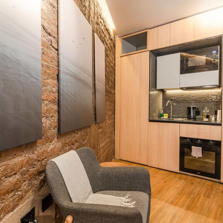 HOM I Wifi AirAcond Cafe Encanto Arte Lastarria - Apartamento - 29