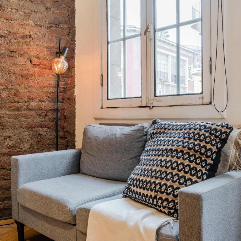 HOM l Wifi AirAcond Historia Vida Museos Lastarria - Apartamento - 27