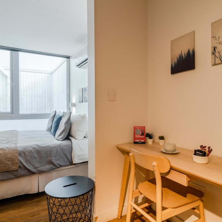 HOM l Wifi Conford AirAcond Arte Cultura Lastarria - Apartamento - 33