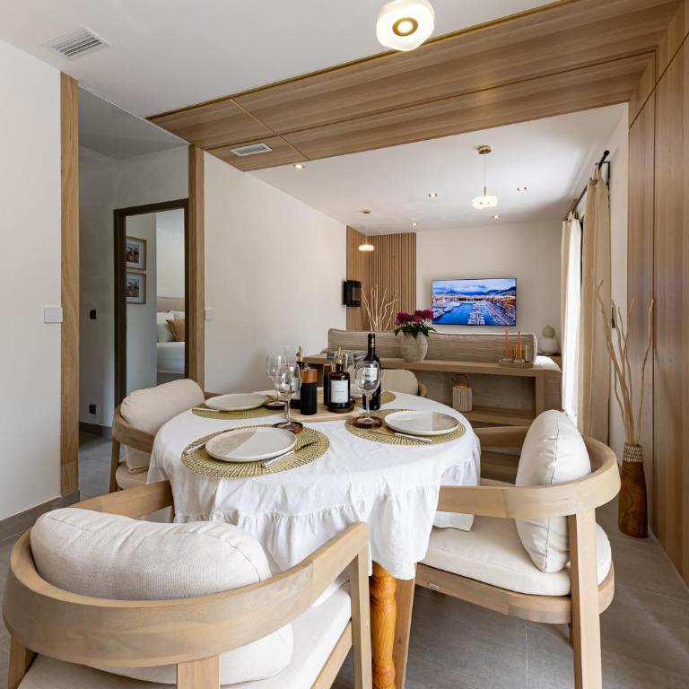 Appartement Design avec Grande Terrasse, BBC & vue verdure -4pers - Appartement 1 Chambre - 4