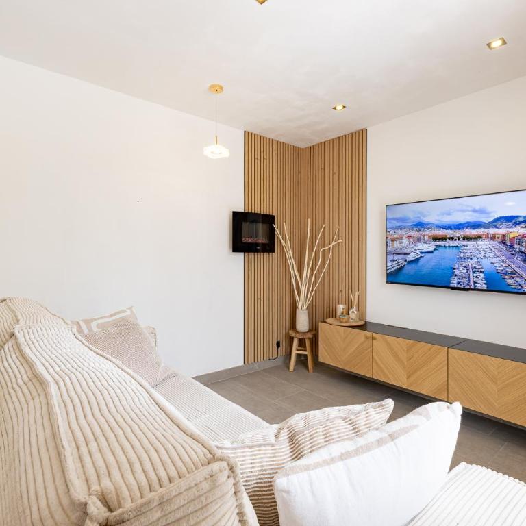 Appartement Design avec Grande Terrasse, BBC & vue verdure -4pers - Appartement 1 Chambre - 3