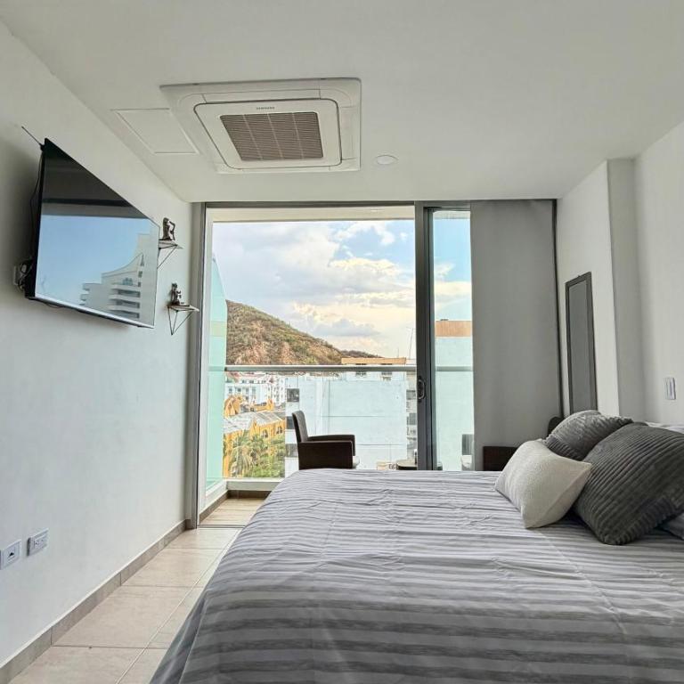 Hostara Sky Tower santa Marta - Apartamento - 6