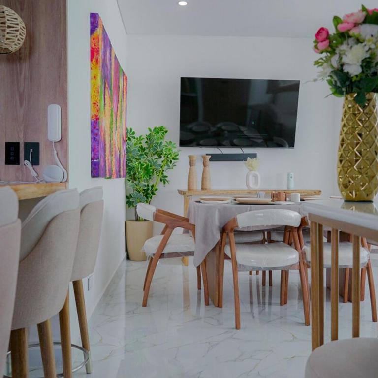 Sand Whisper Infinito Inn Bocagrande Cartagena - Two-Bedroom Apartment - 32