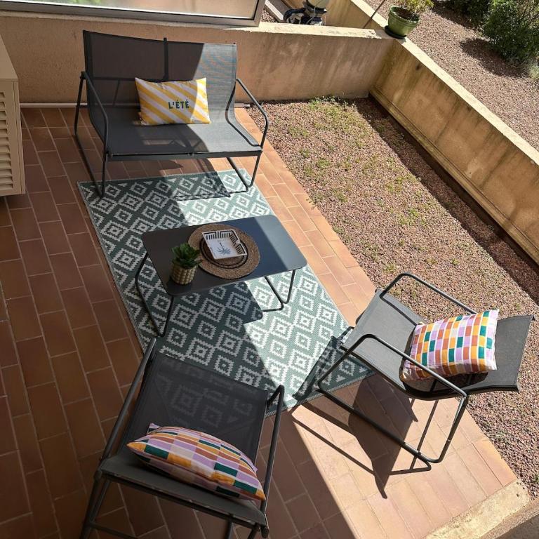 Charming studio 22m2 with terrace in Saint-Raphaël - Studio - 8