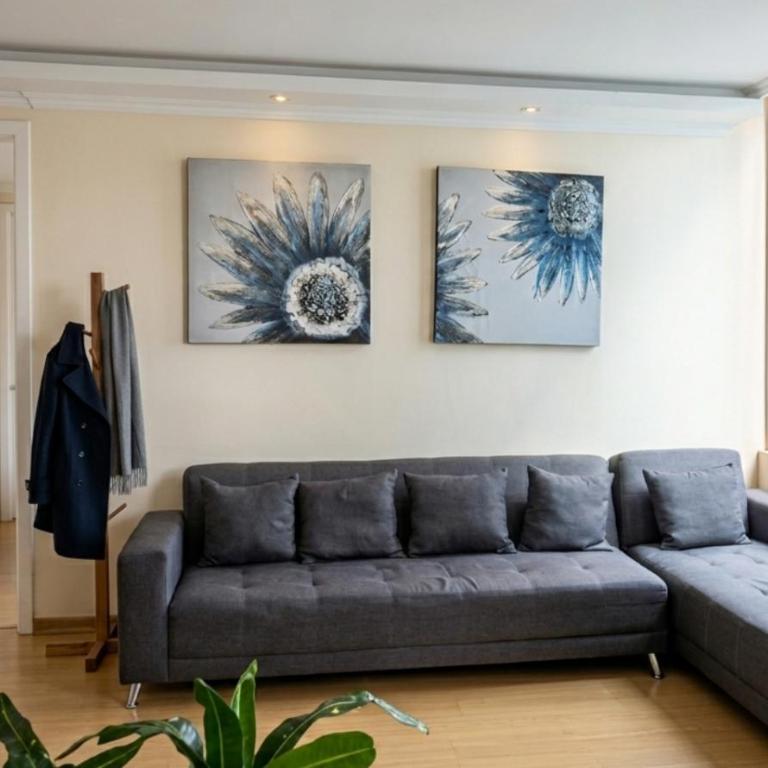 Bella Suit amoblada, sector exclusivo La Carolina. - Apartamento de 1 dormitorio - 2