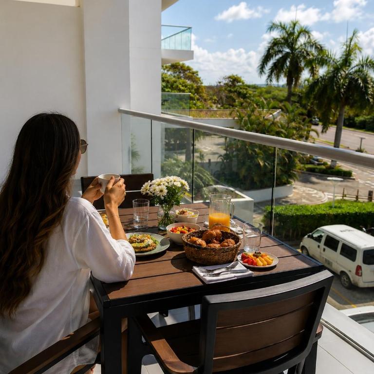 Morros 3 Frente al Mar - Piscinas y Jacuzzi - One-Bedroom Apartment - 37