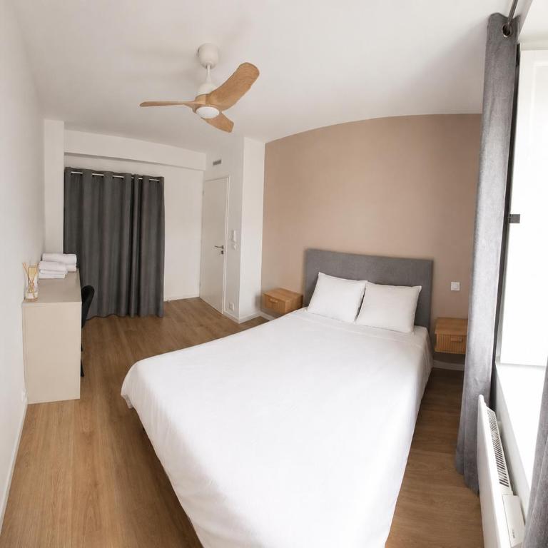 Le Charme de Rue Littré - Carcassonne - Standard Doppelzimmer mit Ventilator - 5