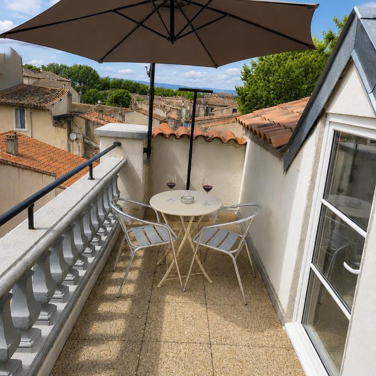 Le Charme de Rue Littré - Carcassonne - Studio mit Terrasse - 1