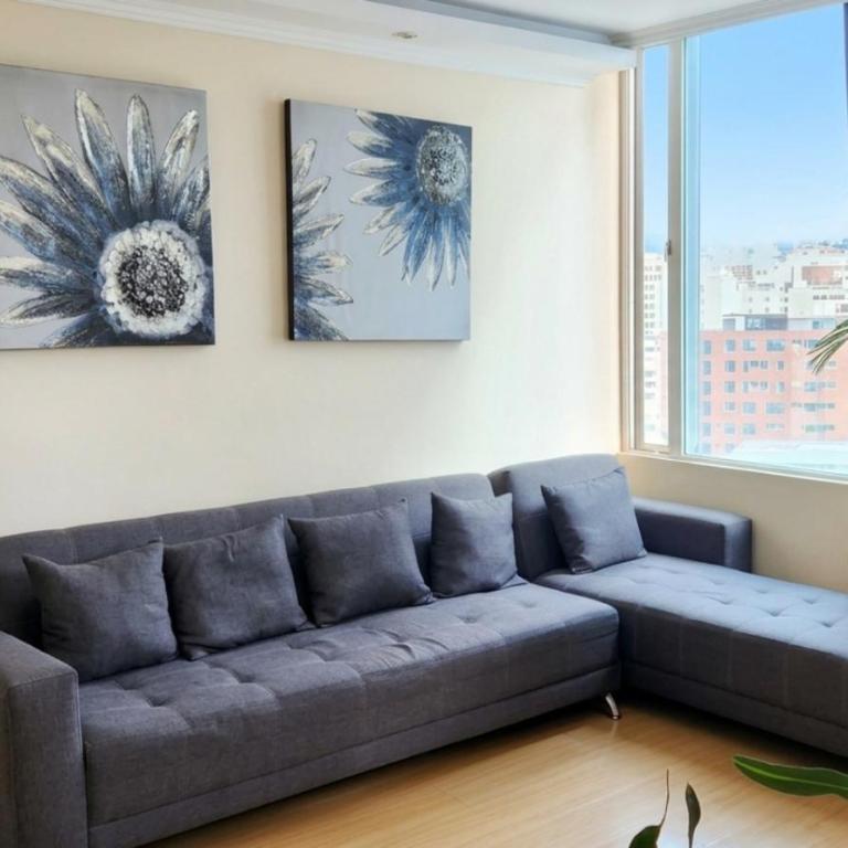Bella Suit amoblada, sector exclusivo La Carolina. - Apartamento de 1 dormitorio - 3