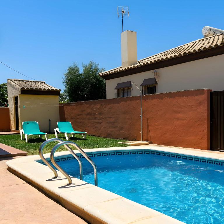 Chalet con Piscina Privada Vallada Roche Cerca de la Playa - Maison de Vacances - 2