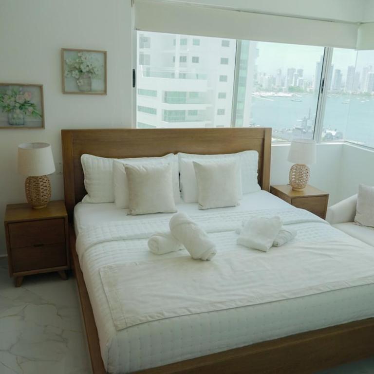 Sand Whisper Infinito Inn Bocagrande Cartagena - Two-Bedroom Deluxe Apartment - 56