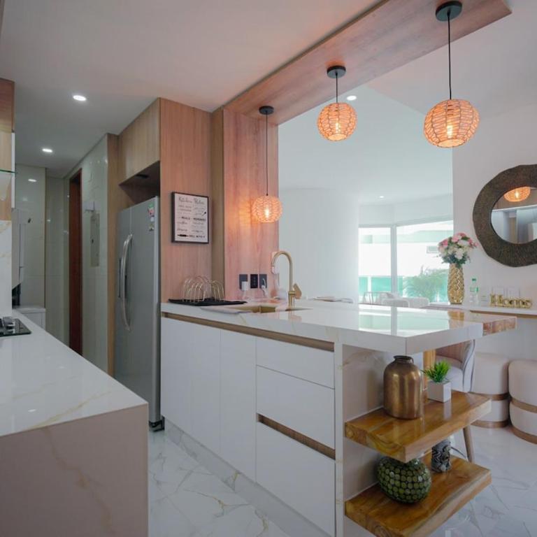 Sand Whisper Infinito Inn Bocagrande Cartagena - Two-Bedroom Deluxe Apartment - 79
