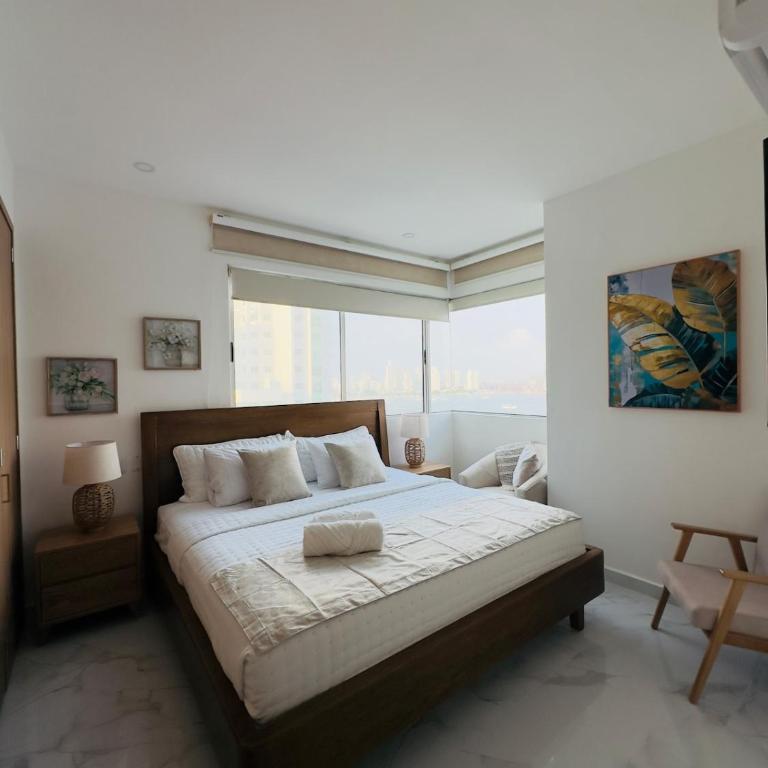 Sand Whisper Infinito Inn Bocagrande Cartagena - Two-Bedroom Deluxe Apartment - 95