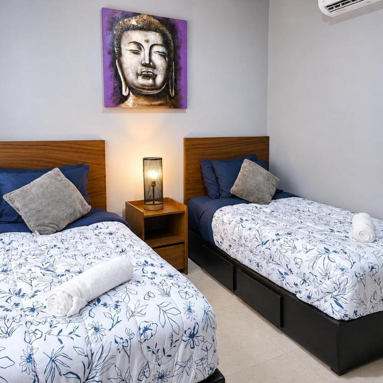 2BR Resort Apartment Cancun Pool WiFi AC - Apartamento de 2 dormitorios con balcón - 27