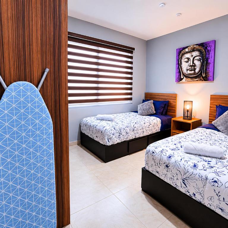 2BR Resort Apartment Cancun Pool WiFi AC - Apartamento de 2 dormitorios con balcón - 29