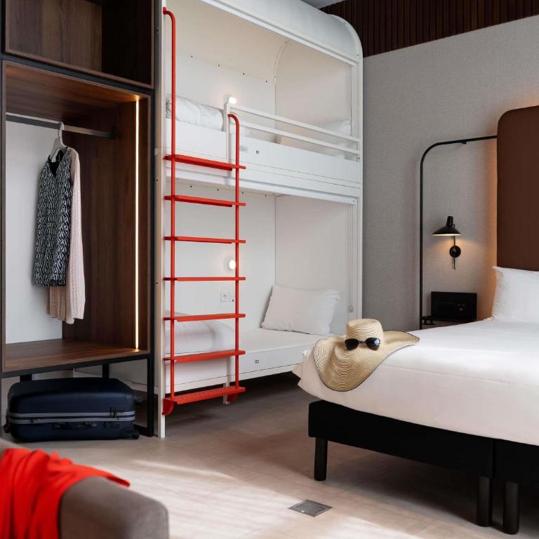 You Hotel Deauville - Handwritten Collection - Appartement avec 1 Lit Double et 2 Lits Superposés - 4