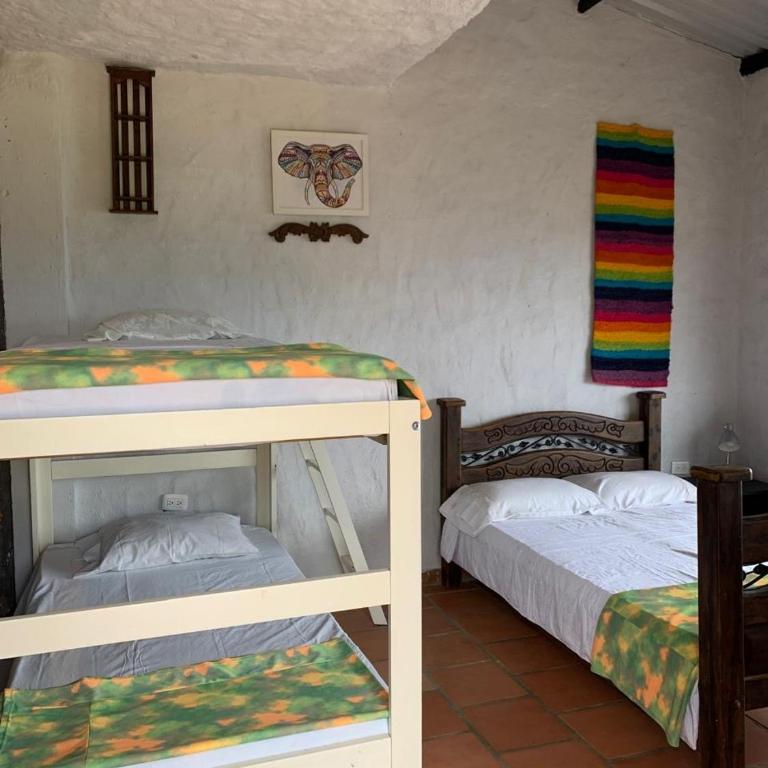 Cabañas con vista a San Gil Villa Alto del Angel - Casa con 1 dormitorio - 1