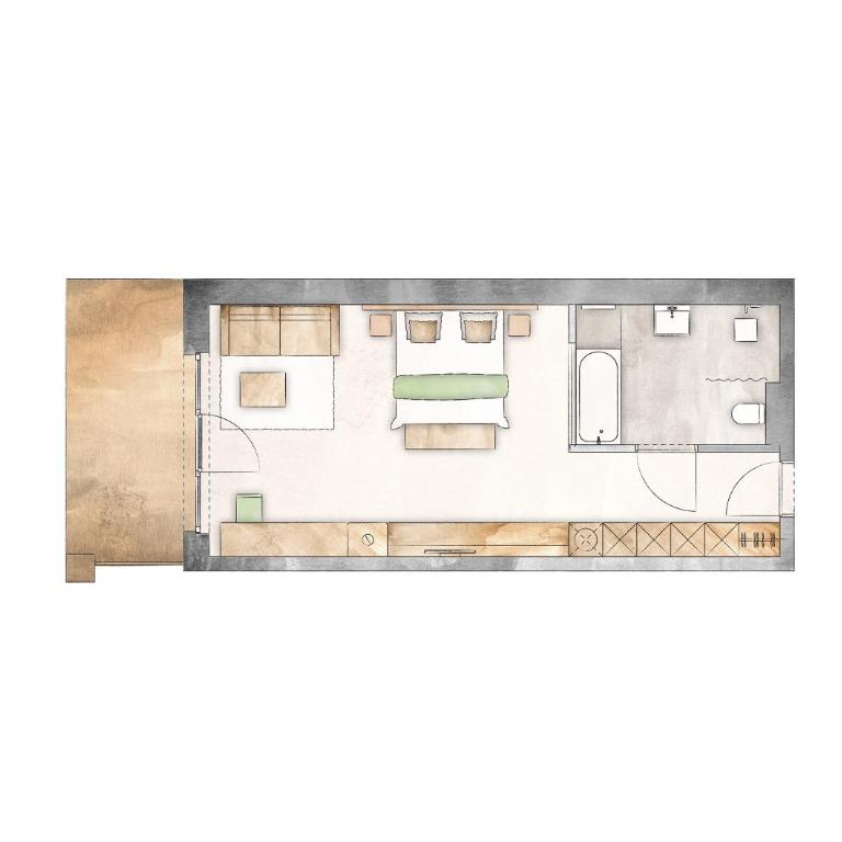 Living & Spa Vitalhotel Edelweiss - Junior Suite Country – barrierefrei - 2