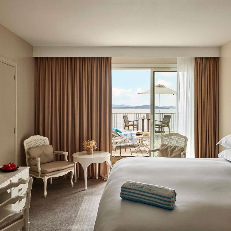 Sofitel Golfe d'Ajaccio Thalassa Sea & Spa - Chambre Lit King-Size de Luxe avec Solarium Privé - Vue sur Mer - 2