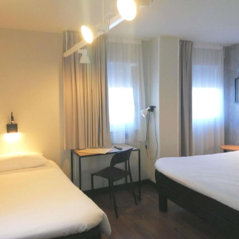 ibis Poitiers Sud - Chambre Standard avec 1 Lit Double et 1 Lit Simple - 4
