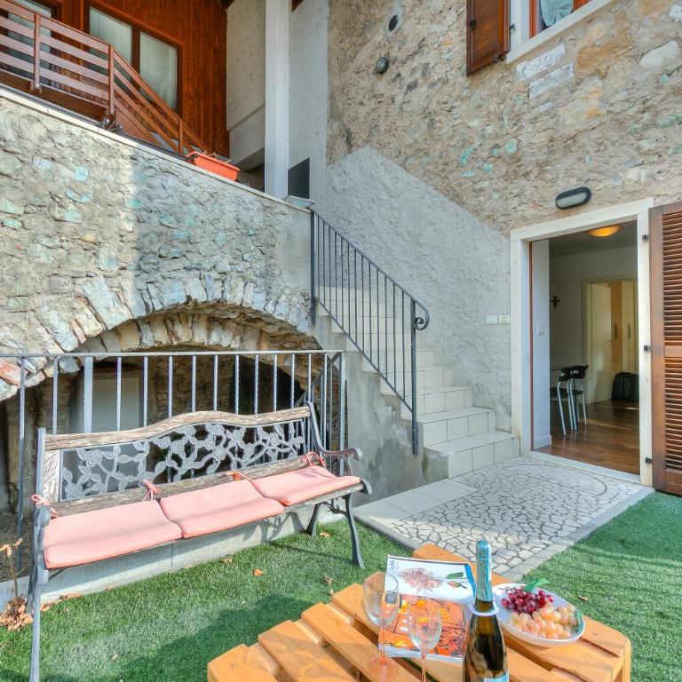Casa Umberto near Lake Tenno - Happy Rentals - Appartement avec Balcon - 2