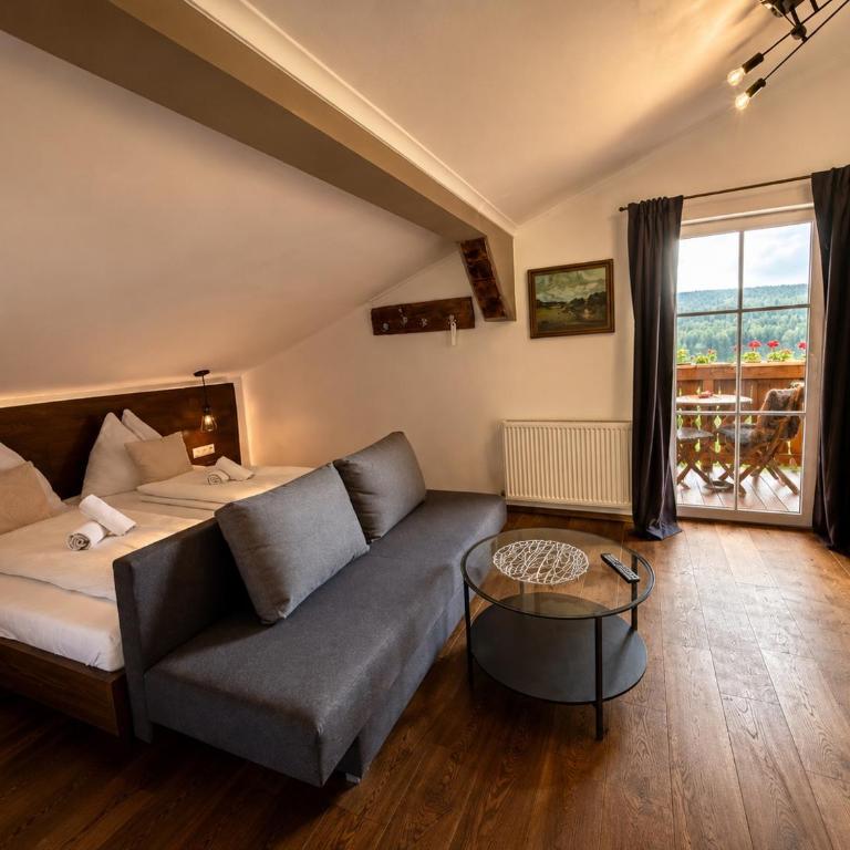 Frühstückspension Bachseitenhof - Deluxe Doppelzimmer mit Bergblick - 7