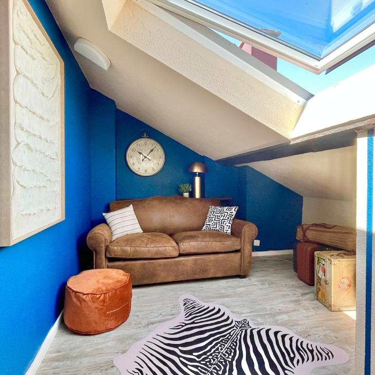 Belle Étoile - Rooftop & Hammock - Mulhouse Center - One-Bedroom Apartment with Terrace - 19