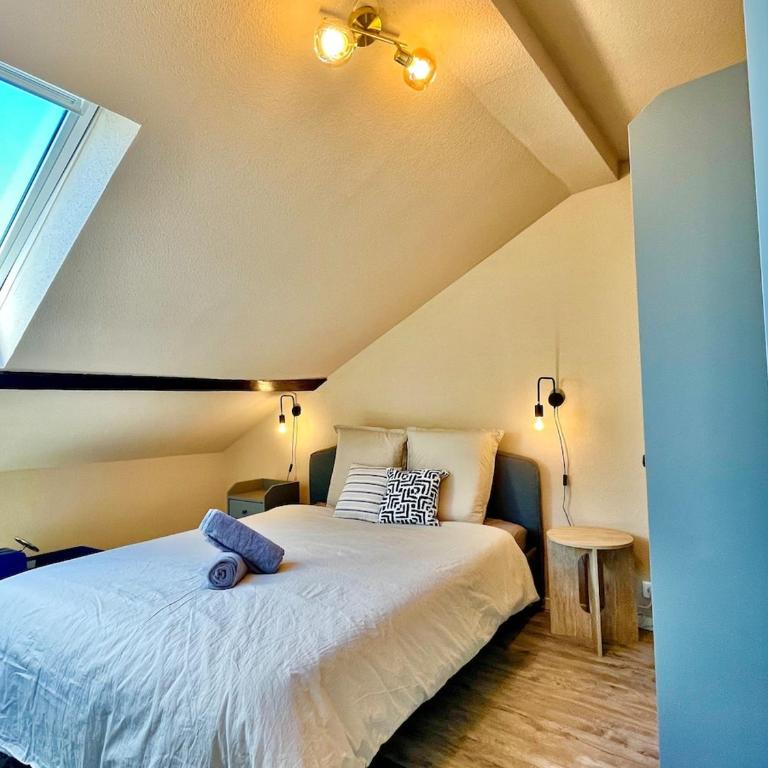 Belle Étoile - Rooftop & Hammock - Mulhouse Center - One-Bedroom Apartment with Terrace - 34