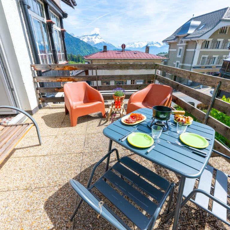 Cosy et calme au coeur de leysin - One-Bedroom Apartment - 58