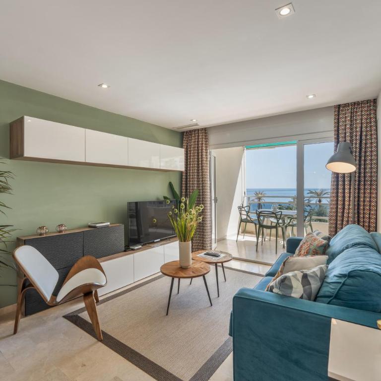 Front line beach apartment 2 bedr - Deluxe Apartment mit 2 Schlafzimmern und Meerblick - 4